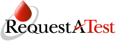 Request A Test logo